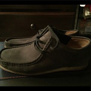 Clarks Originals Wallabees - Black Suede